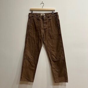 Madewell Double Knee Canvas Utility Pant